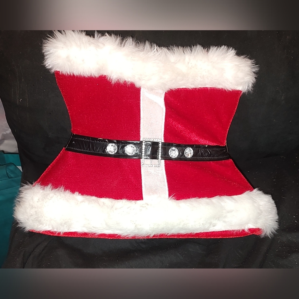 Mrs Claus style clutch